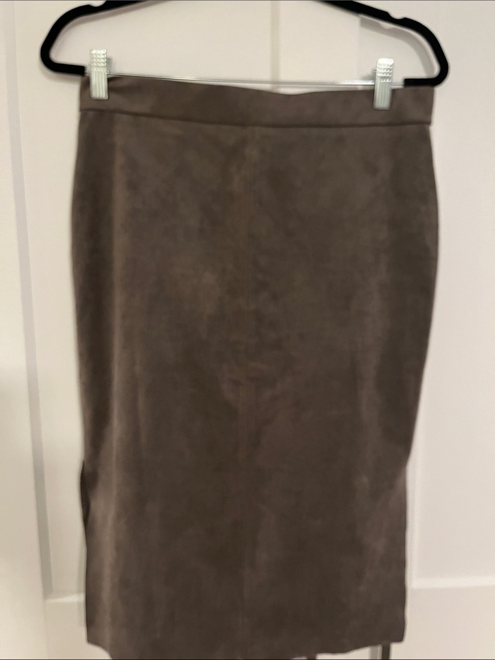Wilfred faux suede pencil skirt size 10